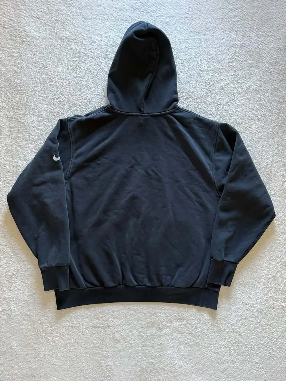Chicago Bulls Hoodie Mens Medium Black Nike 75th Anniversary Sweatshirt NBA